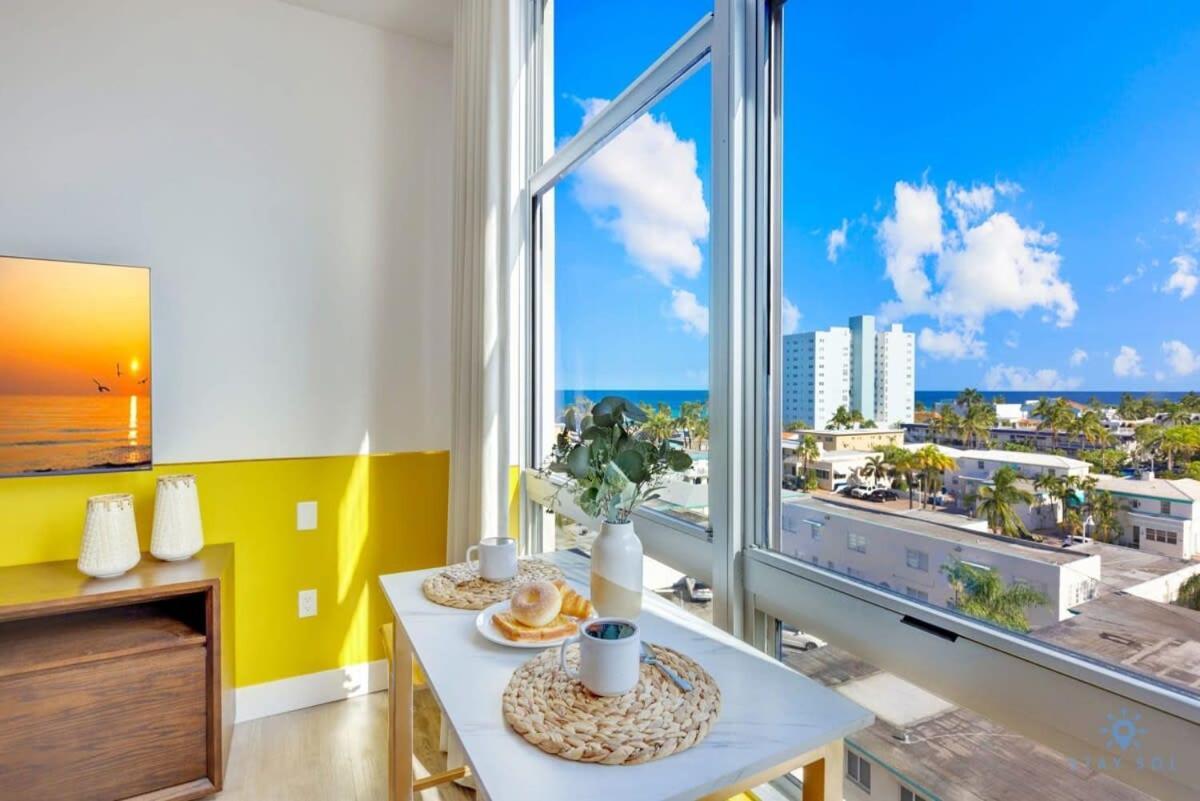 Hollywood Beach Broad - Walk - Gym - Amazing Pool المظهر الخارجي الصورة