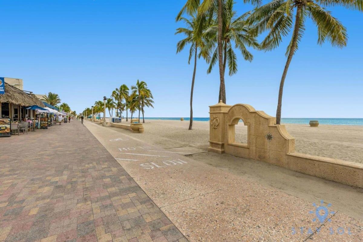 Hollywood Beach Broad - Walk - Gym - Amazing Pool المظهر الخارجي الصورة