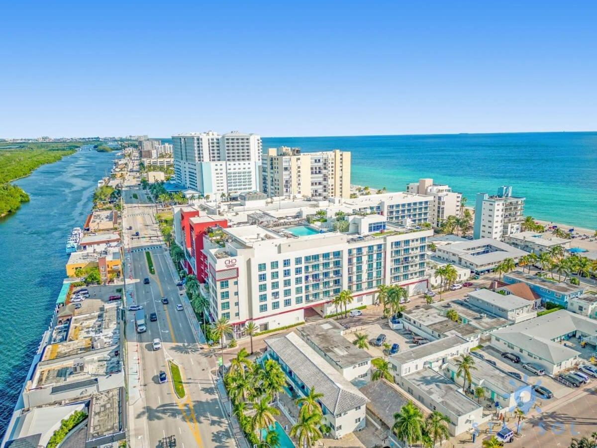 Hollywood Beach Broad - Walk - Gym - Amazing Pool المظهر الخارجي الصورة
