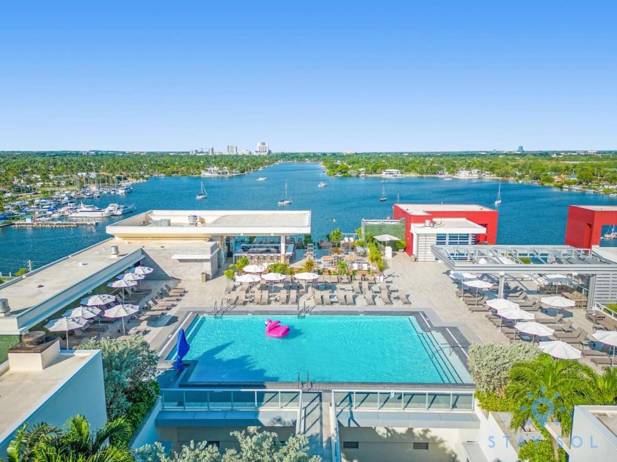 Hollywood Beach Broad - Walk - Gym - Amazing Pool المظهر الخارجي الصورة