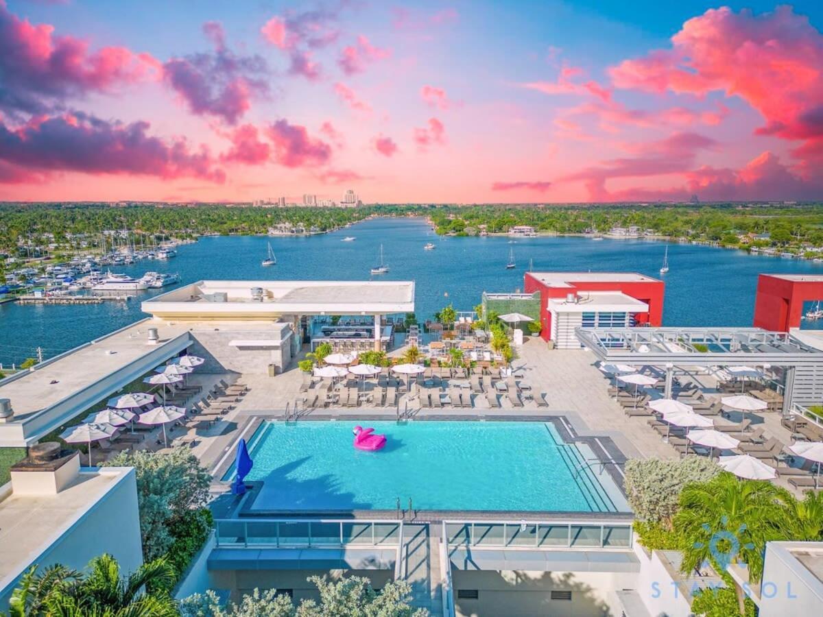Hollywood Beach Broad - Walk - Gym - Amazing Pool المظهر الخارجي الصورة