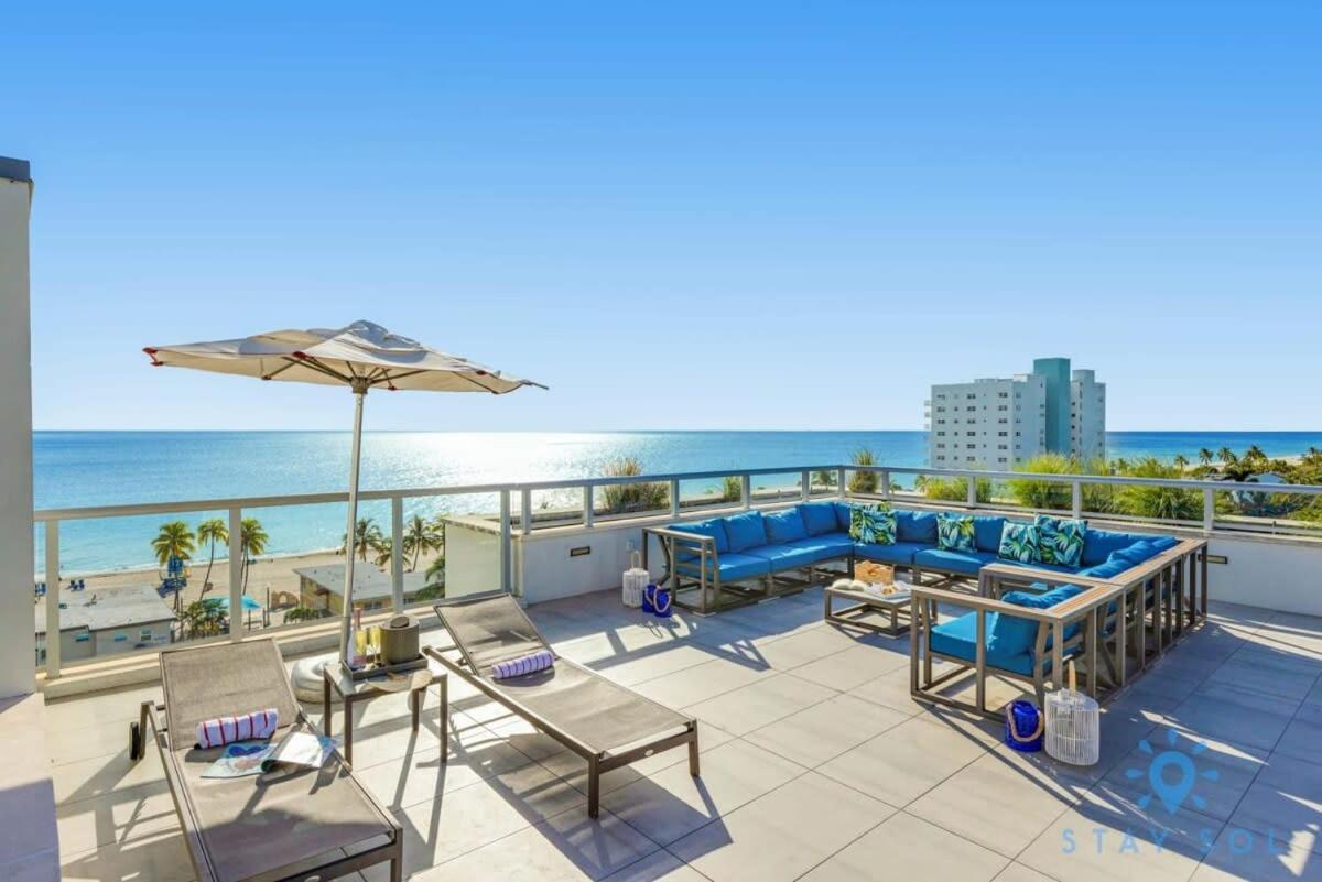 Hollywood Beach Broad - Walk - Gym - Amazing Pool المظهر الخارجي الصورة